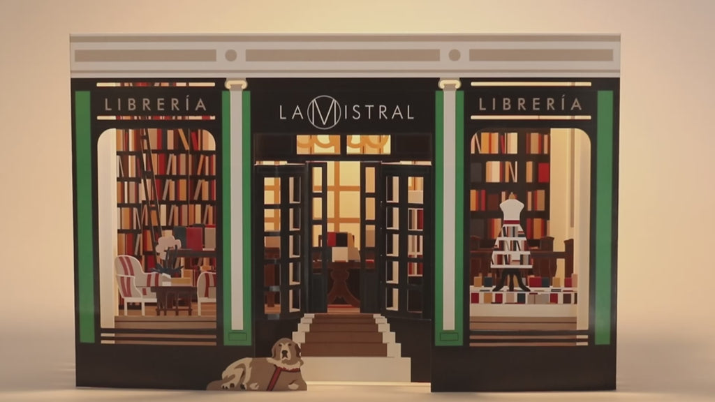 Postal tridimensional La Mistral
